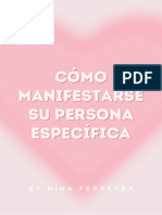 Como Manifestarse Su Persona Especifica