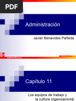 Administración: Diapositivas Capítulo 11