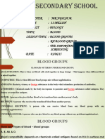 Blood Groups