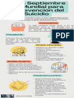 Infografia 10 de Septiembre Dia Mundial para La Prevencion Del Suicidio