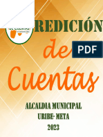 Informe Rendicion de Cuentas 1semestre 2023-1