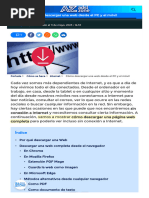 Cómo Descargar Una Página Web Completa