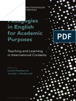 Pedagogies in English for Academic Purposes_ Teaching and Learning in International Contexts -- Carole MacDiarmid; Jennifer J. MacDonald -- 2021 -- Bloomsbury Academic -- 9781350164802 -- 2d23e55cb2ab57dec34875aa3