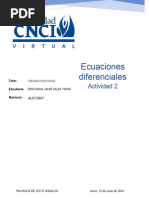 Ecuaciones Diferencial Actividad 2