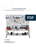 Whole Car Electrical Appliances Trainer