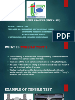 Presentation TENSILE TEST