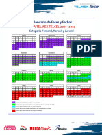 Calendario 2021-2022