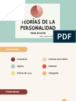 Teorías de La Personalidad Presentación