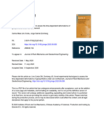 Creep - Time Dependent Deformation of Geosyntetic