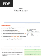 PHY1101 - Chapter 1