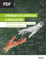 Inteligencia Artificial y Educación