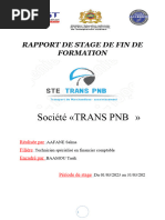 Rapport de Stage de Fin de Formation 2023 Selma.