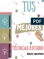 Tecnicas Estudio para Imprimir 4ºeso