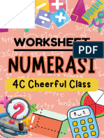 Worksheet Numerasi