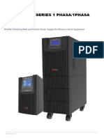 1kva 10kva 1 Phasa On Line Ups Datasheet