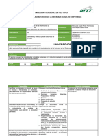 Universidades Tecnológicas: Tecnologías de La Información y Comunicación Área Desarrollo de Software Multiplataforma