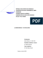 Seminario 9 La Neurociencia y Su Evolucion 16.6.2023