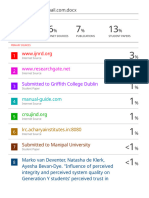 Plagiarism Repot