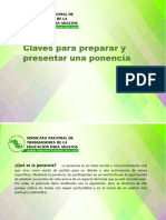 Guía para La Elaboración de Ponencia