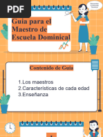 Guia para Maestros de Escuela Dominical