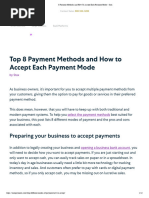 8 Payment Methods and How To Accept Each Payment Mode - Stax