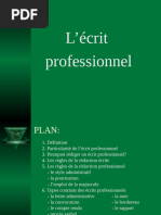 L'écrit Professionnel