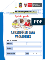 5° - Aip - Carpeta de Recuperación