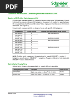 Modicon Modernisation Guide - Quantum To X80 Evolution Cable Management Installation Kit, Jul'19 - MFR91487