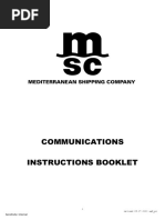 Revised Communications Instructions Booklet