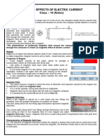 Magnetic Effects of Electric Current - Class 10