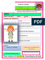 5to - FICHA DIA 04 - TUTORIA - Reconozco Mis Habilidades para Lograr Mis Metas