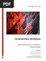 Hegemonia Entre USA Y CHINA