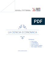 Ensayo de Ciencias Economicas