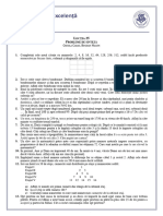 L25. Clasa A IV-A. Probleme de Sinteza