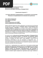 Los Cec y Su Articulación Con Las Escuelas Primarias Que Implenten La 5ta Hora. Final