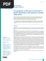 Consumption of Ultra-Processed Foods in