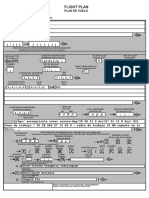 Formulario Plan de Vuelo Oaci Rellenable 1