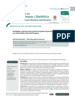 Facilidades y Barreras para La Dieta Sin Gluten de Personas Con Enfermedad Celiaca Del Paraguay