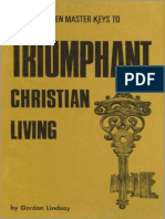 7 Master Keys To Triumphant Christian Living by Gordon Lindsay