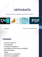 Semana 2 - Geografía - Cartografía, Representaciones, Elementos y Principios