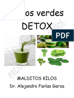 Folleto Jugos Verdes Keto