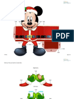 Caixa Mickey de Natal