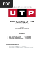 Semana 04 - Temas 01 y 02 - Tarea - Actividad Grupal