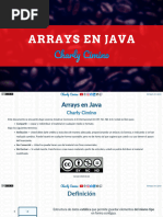 Arrays en Java - Charly Cimino