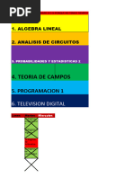 Cronograma de Estudio