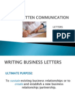 Written Communication