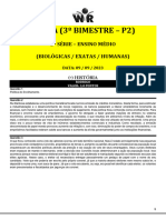 Gabarito - 2 Série - 09 - 09 - Hist - Geo - Mat - Ing - Ex - H - Bio