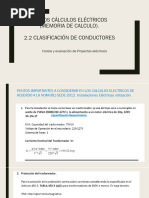 2.1 Los Cálculos Eléctricos.