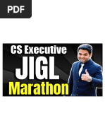 CS Executive JIGL Marathon Notes