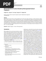 Electroreduction of Carbon Dioxide by Heterogenized Cofacial Porphyrins